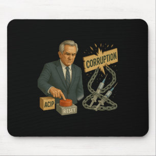 Funny Trump Robert Kennedy Jr. Entire Cdc Meme Aci Mouse Pad