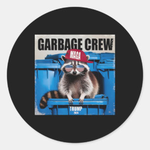 Funny Trump’s Supporters Are Garge Joe Biden Garge Classic Round Sticker