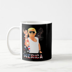 Funny Trump Salt Merica Freedom 4th Of July Gifts Coffee Mug