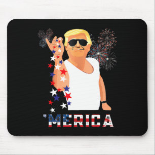 Funny Trump Salt Merica Freedom 4th Of July Gifts Mouse Pad