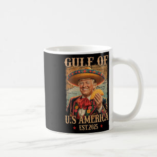 Funny Trump Shirt Americas Gulf Est 2025 Trump Mer Coffee Mug