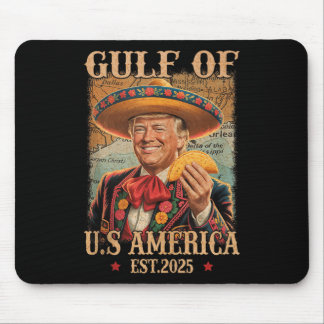 Funny Trump Shirt Americas Gulf Est 2025 Trump Mer Mouse Pad