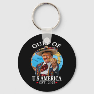 Funny Trump Shirt Gulf Of Us America 2025 Trump Me Key Ring