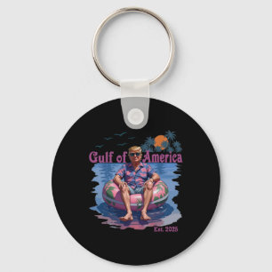 Funny Trump Shirt Gulf Of Us America 2025 Trump Me Key Ring
