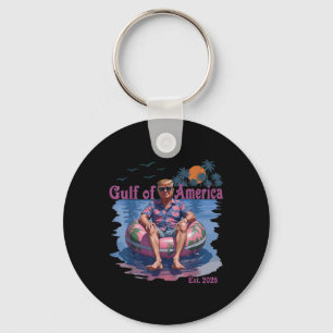 Funny Trump Shirt Gulf Of Us America 2025 Trump Me Key Ring