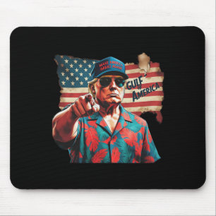 Funny Trump Shirt Gulf Of Us America Est 2025 2 Mouse Pad