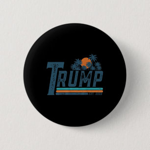 Funny Trump Shirt Gulf Of Us America Est 2025 (2 S 6 Cm Round Badge