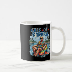 Funny Trump Shirt Gulf Of Us America Est 2025 Coffee Mug