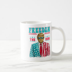 Funny Trump Shirt The Don Daddy President Freedom Coffee Mug