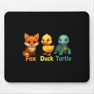 Funny Trump Subtle Fox Duck Turtle Cute Animal 1 Mouse Pad