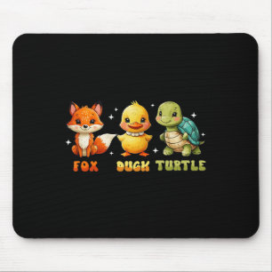 Funny Trump Subtle Fox Duck Turtle Cute Animal Mouse Pad