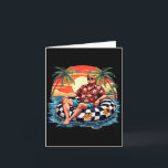 Funny Trump Summer 2025 Beach Tropical Funny Trump Card<br><div class="desc">Funny Trump Summer 2025 Beach Tropical Funny Trump Beach</div>