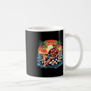 Funny Trump Summer 2025 Beach Tropical Funny Trump Coffee Mug