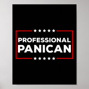 Funny Trump Tariffs Professional Panican Poster