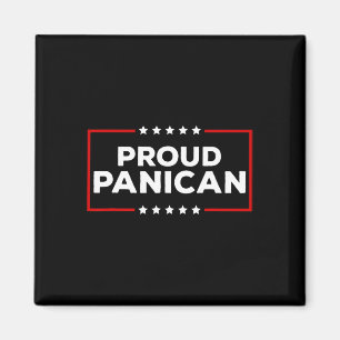 Funny Trump Tariffs Proud Panican Magnet