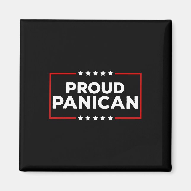 Funny Trump Tariffs Proud Panican  Magnet (Front)