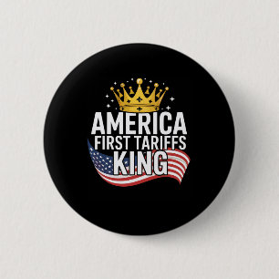 Funny Trump Tariffs Work Stock Market Pump Tariff 6 Cm Round Badge