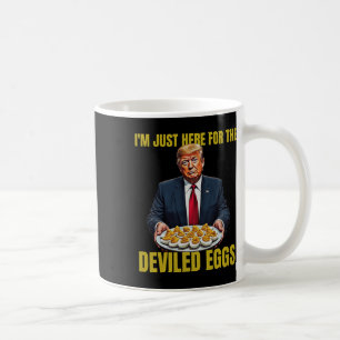 Funny Trump Thanksgiving I'm Just Here For The Dev Coffee Mug