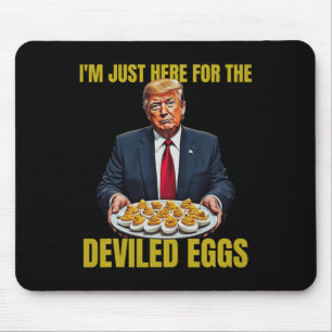 Funny Trump Thanksgiving I'm Just Here For The Dev Mouse Pad