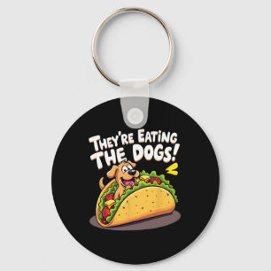 Funny Trump They Are Eating The Dogs The Cats The Key Ring