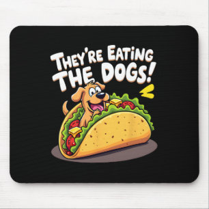 Funny Trump They Are Eating The Dogs The Cats The Mouse Pad