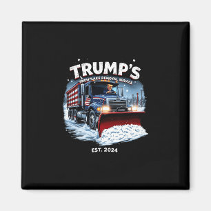 Funny Trump Victory Snowflake Removal Service Trum Magnet