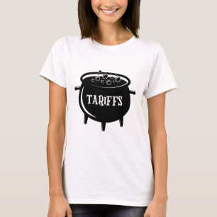 Funny Trump - Witch Cauldron Tariffs T-Shirt