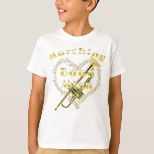 Funny Trumpet Marching Band Mom T-Shirt