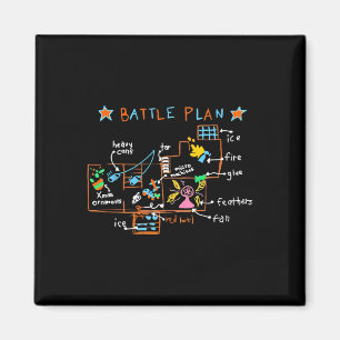 Funny Ttle Plan Home Kids Hand Dawn Alone Christma Magnet