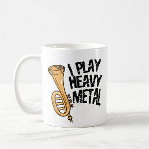 Funny Tuba Player Coffee Mug Marching Brass Band