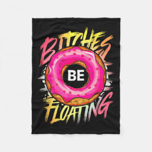 Funny Tubing es Be Floating Summer Float Fleece Blanket