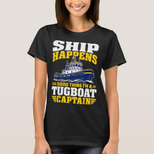 Funny tugboat captain  T-Shirt