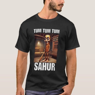 Funny tum tum tum sahur italian brainrot gen z T-Shirt