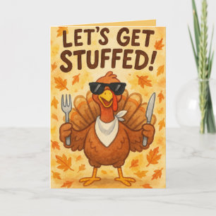 Funny Turkey Day Card – Hilarious Thanksgiving Hum