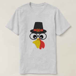 Funny Turkey Face for Thanksgiving T-Shirt