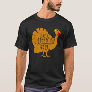 Funny Turkey Trot Shirt Cute Turkey Face Gift Team