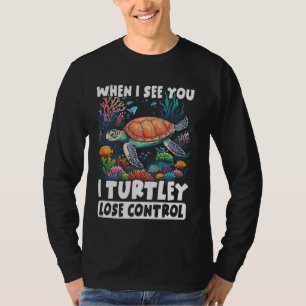 Funny Turtle Cute Pet Turtle Lovers T-Shirt