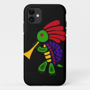 Funny Turtle Dancing Kokopelli Style iPhone 11 Case