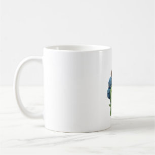 Funny Turtle Hiking Graphic Camping Lover Adventur Coffee Mug