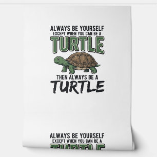 Funny Turtle Quote Vintage Vector Design_1 Wallpaper