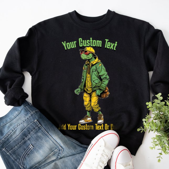 Funny Turtle Stylish Animal Fashion Sweatshirt (Creator Uploaded)