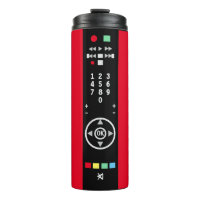 Funny TV Remote Control Red Black