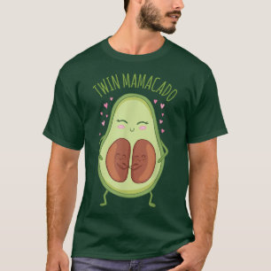 Funny twin gender reveal idea for a new mama T-Shirt