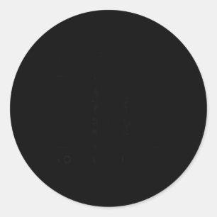 Funny Two Faced Penny Quote Skull Dark Humor Tee Classic Round Sticker