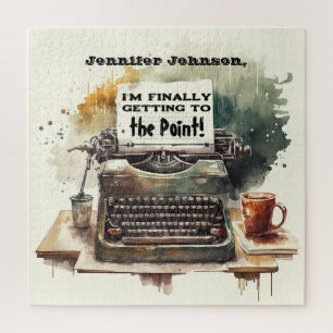 Funny Typewriter Puzzle