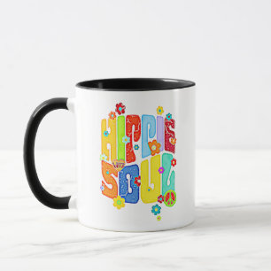 Funny Typography - HIPPIE SOUL 1 Mug