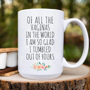 Funny Typography Mum Birthday From Daughter Coffee Mug