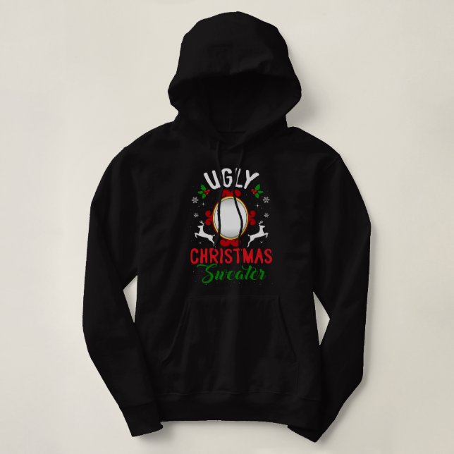 Funny Ugly Christmas Sweater With Mirror  (Design Front)