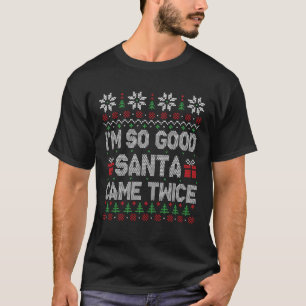 Funny Ugly Matching Couple Christmas T-Shirt