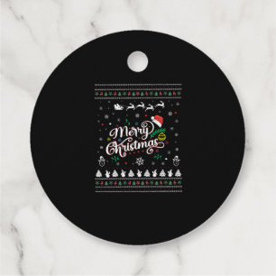 Funny Ugly Merry Christmas Favour Tags
